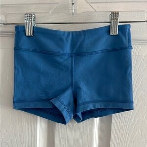 Ivivva Girls Spandex Shorts Blue Size 6